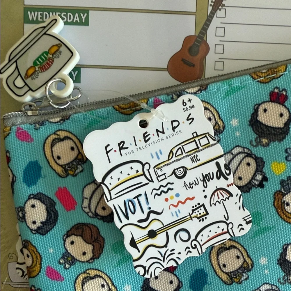 Friends Themed Stationery Set - Multicolor